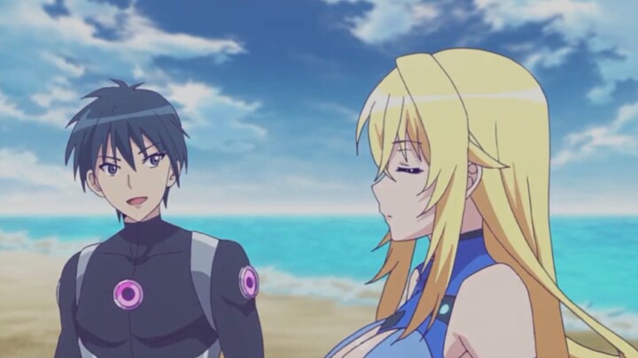 Lagi ngedate dipantai malah diganggu 🙄