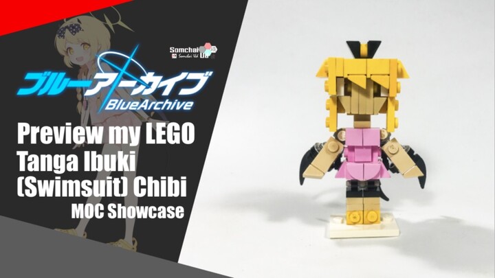 Preview my LEGO Blue Archive Tanga Ibuki (Swimsuit) Chibi | Somchai Ud