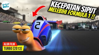 KETIKA SIPUT LEBIH CEPAT DARI MOBIL F1 !! | ALUR CERITA TURBO (2013)