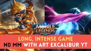 LONG INTENSE GAME | Daily420 as Atlas with Art Excalibur YT as Hayabusa | Mobile Legends Gameplay