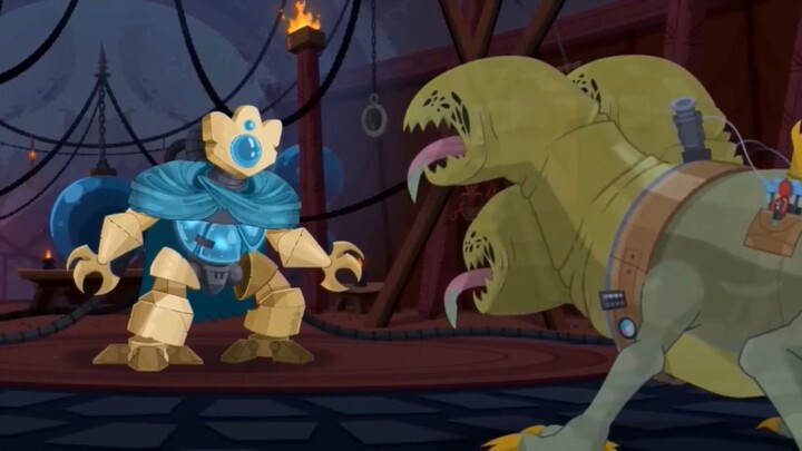 Heavenly Punishment Lizard: Go ahead and zap me—dad’s invincible.
