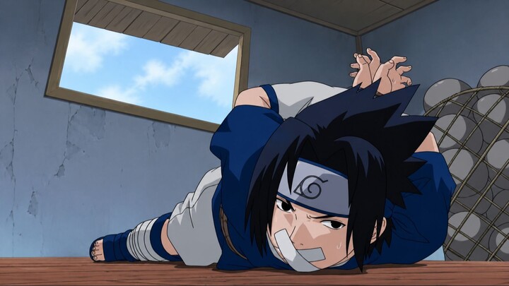 BISA BISA SASUKE KENA GOCEK NARUTO😃