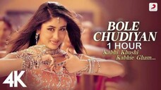 Bolc Chudiyan 4K Music Video Kareena K Hrithik R Shahrukh Khan Kajol K3G Jatin Lalit