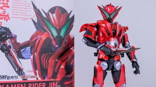 【抢先看】这只烧鸡就是迅啦 万代 shf 假面骑士迅 燃烧猎鹰 猎隼形态