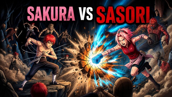 Sakura vs Sasori