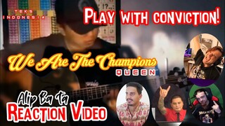We Are The Champions - Queen | Alip Ba Ta Video Reaction | Sub. Indonesia