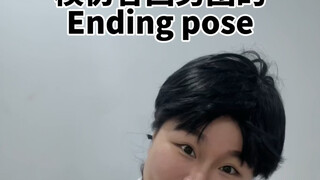 Imitate the ending poses of boy bands from different countries