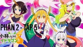 Cô Hầu Gái Rồng Của Kobayashi Phần 2 Tập 5 ( Vietsub ) | Miss Kobayashi's Dragon Maid Season 2 ep 5