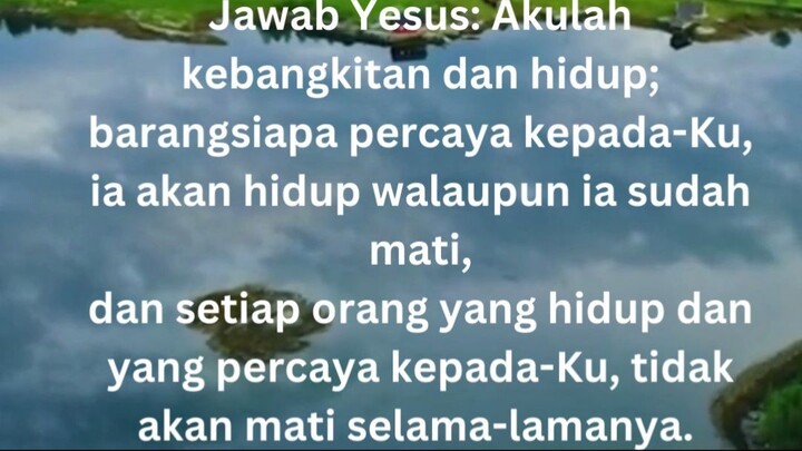 Yohanes 11:25-26