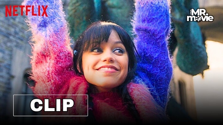 MERCOLEDÌ E IL SUO NUOVO LATO COLORATO (2025) Mercoledì 2 - Clip ITA - Netflix