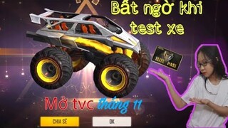 Test Skin Xe Thính Xịn Xò Được Tặng Free || Mở TVC Tháng 11 || Bất Ngờ Nhận Kim Cương Giá Cực Rẻ :3