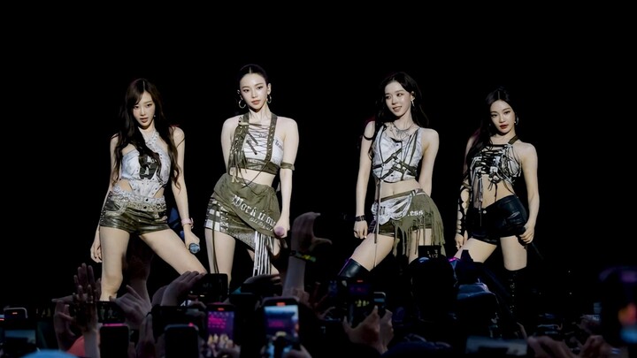 【4K 60fps】aespa – Hot Mess (25/08/17)