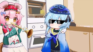 Mom is not home today