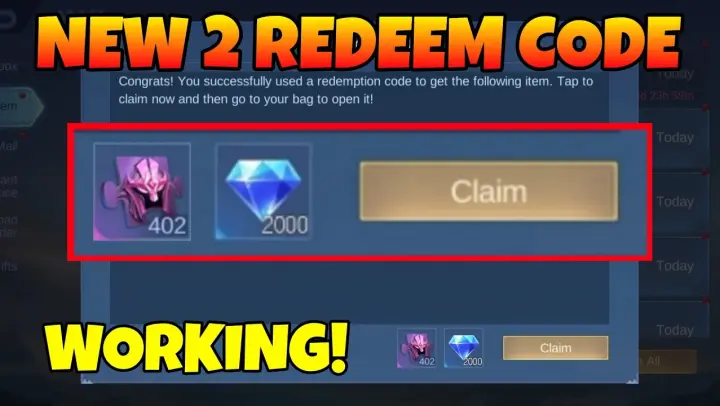 ML REDEMPTION CODES MAY 21 2022 - REDEEM CODE IN MOBILE LEGENDS