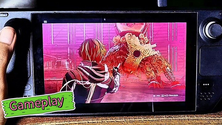 STEAMDECK.Scarlet Nexus Gameplay 🎮