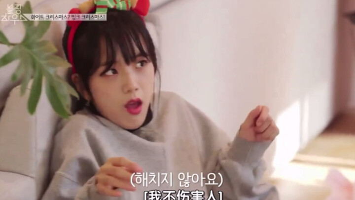 Jisoo biến thành... sau khi hít khí heli?! Kim Jisoo dễ thương quá trời~
