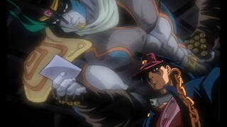 JOJO old version of OVA famous scenes, platinum microscope, sketch star
