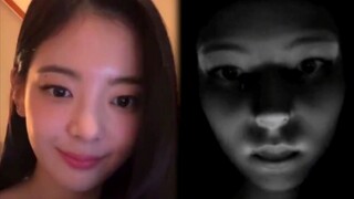 Lia直播的"女鬼"滤镜，笑不活