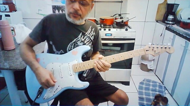 gilneyparson balada rock mooer GE300 lite e squier delux captadores malagoli