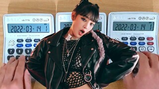 用3台计算器演奏(G)I-DLE《TOMBOY》
