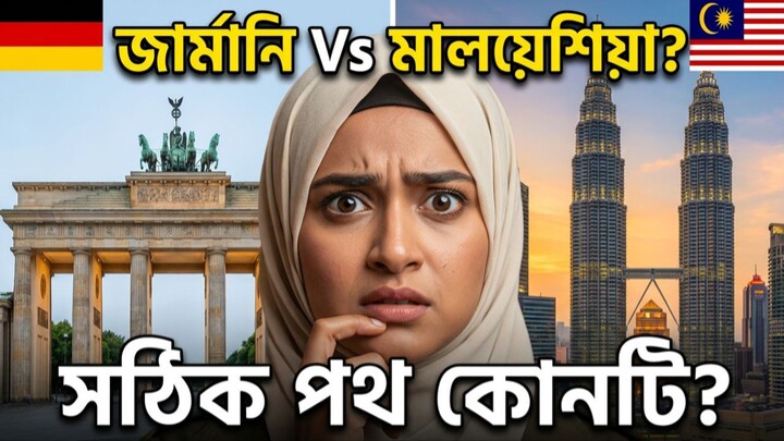 জার্মানি নাকি মালয়েশিয়া? কোনটা আপনার জন্য সঠিক পথ — পুরো তুলনা দেখুন!