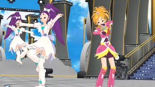 【MMDプリキュア】キュアブルーム＆キュアイーグレットでいーあるふぁんくらぶ
