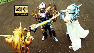 [𝟒𝐤Perbaikan/𝟔𝟎𝐅𝐏𝐒/𝑯𝑫𝑹Penyesuaian Warna] Exaid pertarungan super membara Jinke, kuat satu lawan tiga