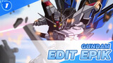 [Gundam] Edit Epik/ Pegang Pedang Kebebasan, Burung Kedamaian Terbang Di Udara_1
