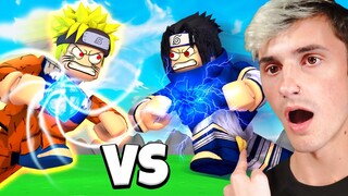 Roblox KID NARUTO vs KID SASUKE.. *EPIC BATTLE* 🥷