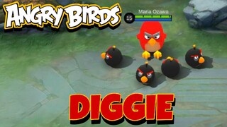 DIGGIE AS ANGRY BIRDS x Mobile Legends