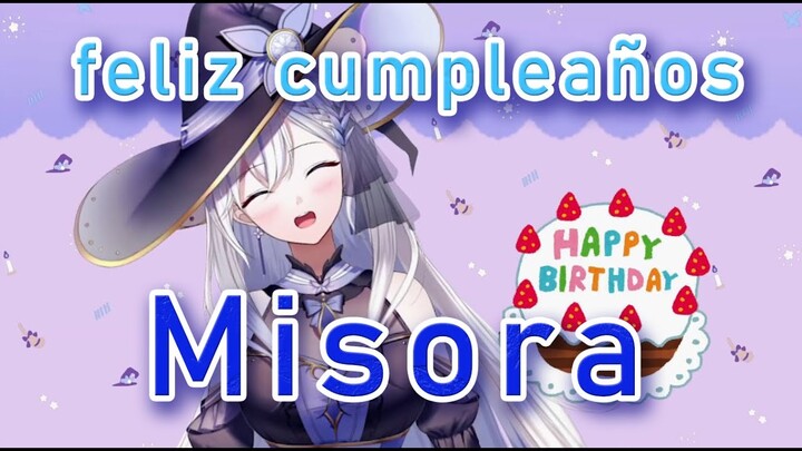 Happy birthday Misora (EN/ES sub) 💜