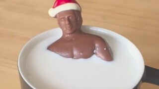 Bought a black chocolate...