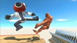 Who Can Withstand Red Powerful Kick - Animal Revolt Battle Simulator