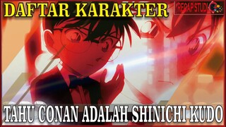 DAFTAR KARAKTER TAHU CONAN ADALAH SHINICHI KUDO