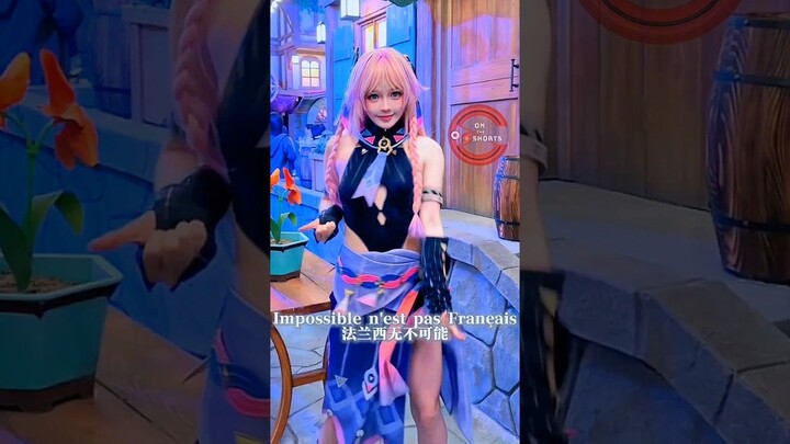 Citlali Dance in Mondstadt ❤️ Genshin Impact Cosplay #shorts