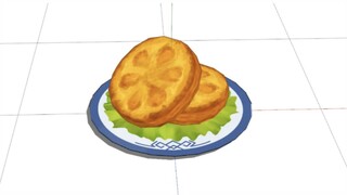 [MMD model display] The biteable Mingou cake [Honkai Impact Star Dome Railway]