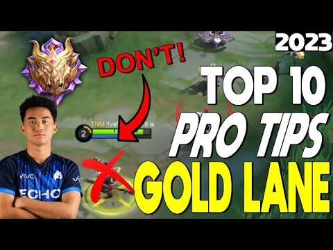 Mastering the Gold Lane: 10 Tips From a Pro Coach in Mobile Legends