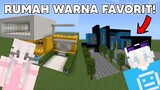 Membuat Rumah Warna Favorite Yang Modern Bersama @AKUDAP! - Minecraft