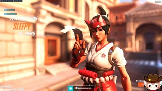 SLEEPY AGGRESSIVE KIRIKO - POTG! [ Overwatch 2 Release Gameplay ]