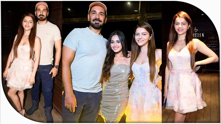 Rubina Dilaik 😍 Abhinav Shukla 🔥 At Jannat Zubair Birthday 🎂 Party