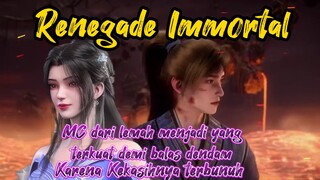 Rekomendasi Donghua Terbaru Terbaik 2023 MC Over Power Renegade Immortal (Xian Ni)