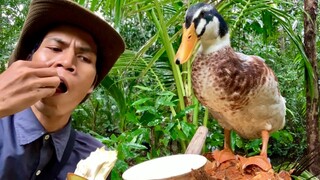 Lõi Dừa Non Chấm Muối Ớt Siêu Cay Vít Vít Nuốt Ực Ực