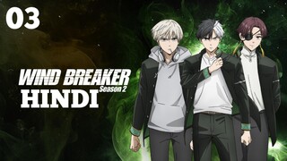 Wind Breaker Season 2 Episode 3 Hindi Dubbed