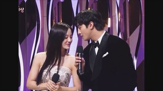 SEJEONG AND AHN HYOSEOP MOMENTS FROM SBS DRAMA AWARDS
