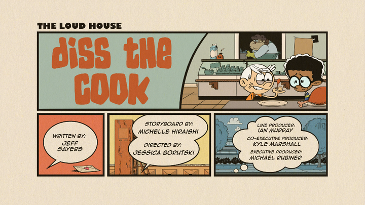 The Loud House , Season 5 , EP 37 , (Diss The Cook) English