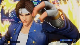 KOF15　チャンピオン　草薙京　中段からクライマックスコンボ　速い…