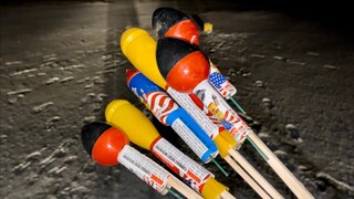 Egg Shaped Firework Rockets!