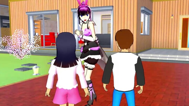 Sakura School Simulator: หลบหนีจาก Bunny Man