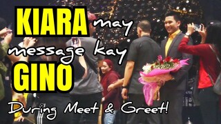 Kiara, may message kay GINO after makatanggap ng bulaklak sa Big Night!
