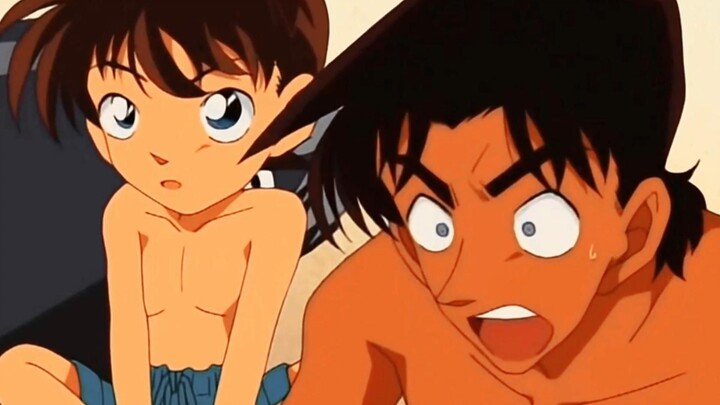 Famous scenes between Hattori Heiji and Conan
